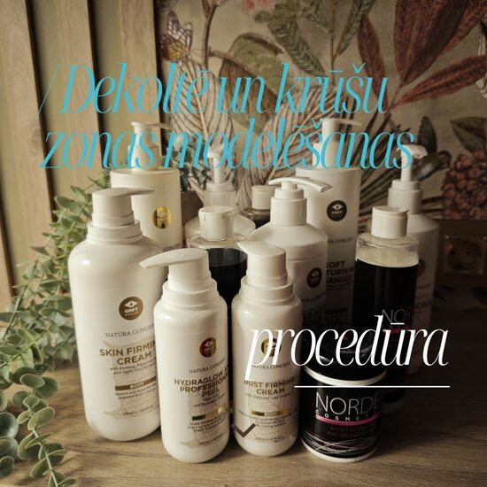 Dekoltē un krūšu zonas modelēšanas procedūra (60-75 min) 